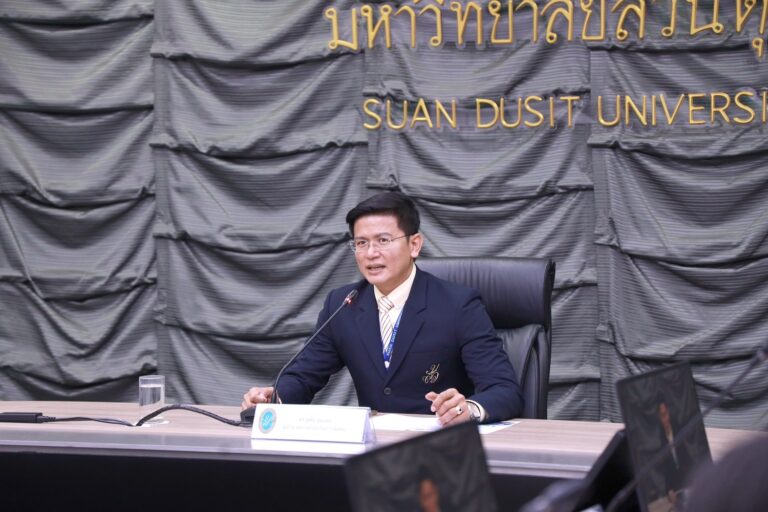 ม.สวนดุสิต ต้อนรับคณะศึกษาดูงานจากโรงเรียนสารสาสน์วิเทศศึกษา ในโอกาสเข้าศึกษาดูงานโรงแรมสวนดุสิต เพลส
