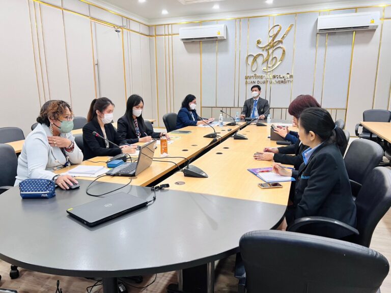 สำนักกิจการพิเศษ ม.สวนดุสิต จัดประชุมคณะทำงานประกันคุณภาพการศึกษาภายใน สำนักกิจการพิเศษ ประจำปีการศึกษา 2566