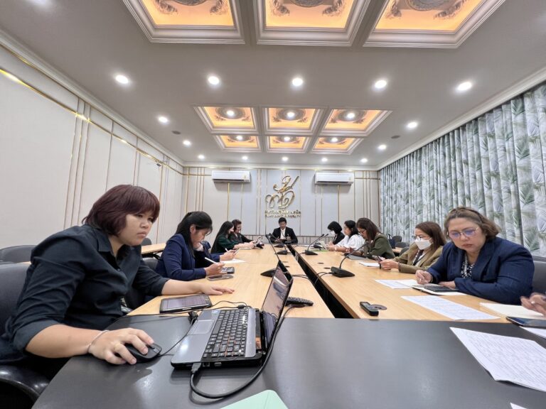 สำนักงานอำนวยการ สำนักกิจการพิเศษ ม.สวนดุสิต จัดประชุมคณะทำงานเพื่อเตรียมความพร้อมจัดกิจกรรม SDU SMART CAMP IN MARCH 2024