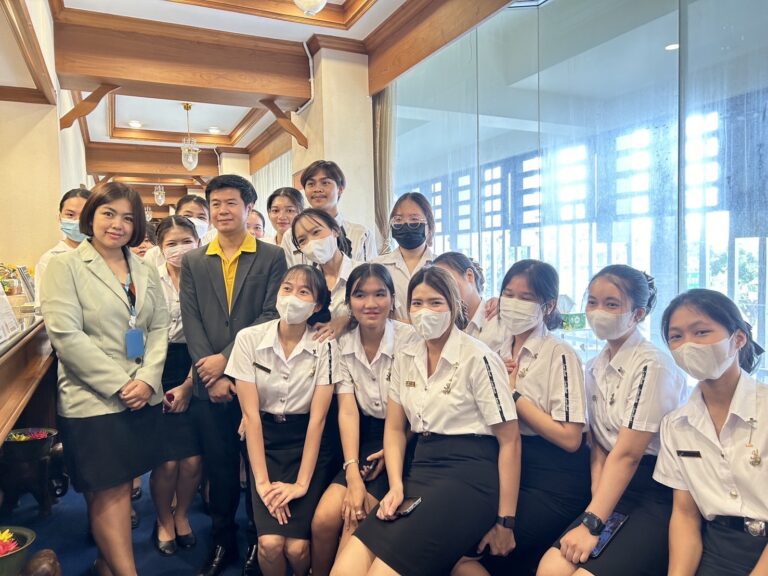 โครงการศูนย์บริหารกายเพื่อสุขภาพ สำนักกิจการพิเศษ ต้อนรับคณะศึกษาดูงานจากสาขาวิชาเลขานุการทางการแพทย์ คณะวิทยาการจัดการ ม.สวนดุสิต
