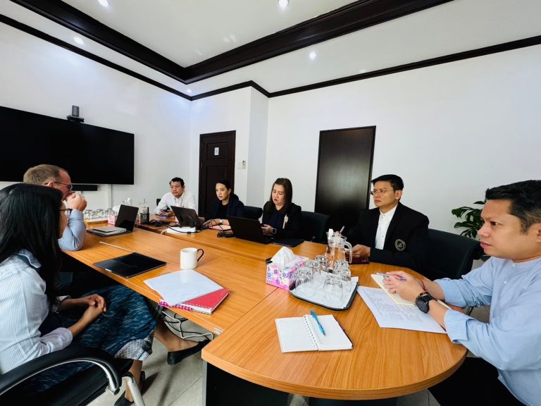 โรงเรียนการท่องเที่ยวฯ ร่วมกับ สำนักกิจการพิเศษ มสด. สำรวจพื้นที่และเก็บข้อมูลเพื่อออกแบบกิจกรรมด้านการพัฒนาทักษะแรงงานและอาชีวศึกษา สาขาการท่องเที่ยวและการโรงแรม ในโครงการความร่วมมือระหว่างกรมความร่วมมือระหว่างประเทศ  กระทรวงต่างประเทศ และ Luxembourg Development Cooperation Agency ณ เมืองเวียงจันทน์ สปป.ลาว (วันที่ 5)