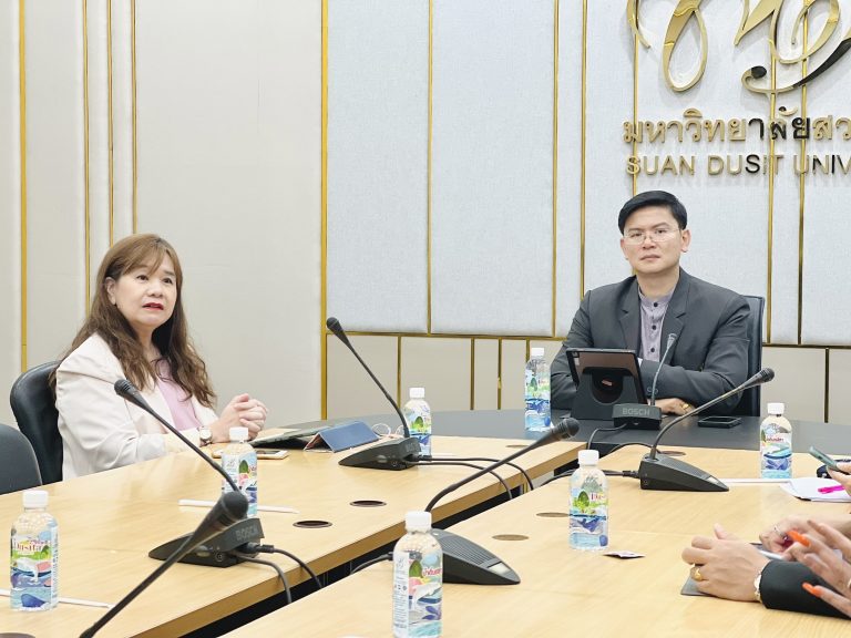 สำนักกิจการพิเศษ ร่วมกับ โครงการสอนดนตรีบุคคลภายนอก และ สถาบันภาษาฯ มสด. ประชุมติดตามความคืบหน้าการจัดกิจกรรม SDU Smart Kids