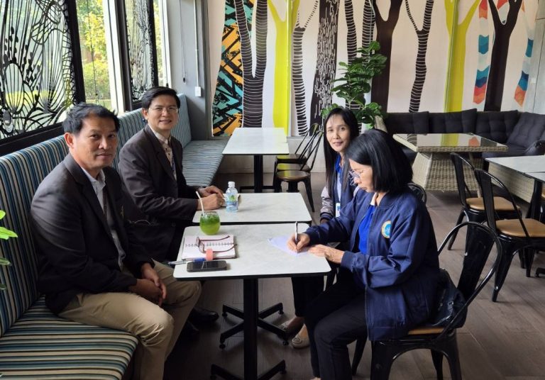 สำนักกิจการพิเศษ ม.สวนดุสิต ตรวจเยี่ยมการดำเนินงานโครงการอาหารกลางวัน 1 (หอพักนักศึกษา และครัวสวนดุสิต) ศูนย์ฯ นครนายก