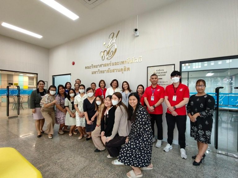 โครงการศูนย์บริหารกายเพื่อสุขภาพ ม.สวนดุสิต สำนักกิจการพิเศษ จัดกิจกรรมผ่อนคลายเส้นด้วยตนเองให้กับบุคลากรโรงเรียนการเรือน และคณะวิทยาศาสตร์และเทคโนโลยี 