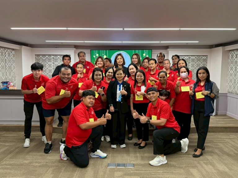 โครงการศูนย์บริหารกายเพื่อสุขภาพ สำนักกิจการพิเศษ ม.สวนดุสิต จัดกิจกรรมอบรม Team Work “การทำงานเป็นทีม”