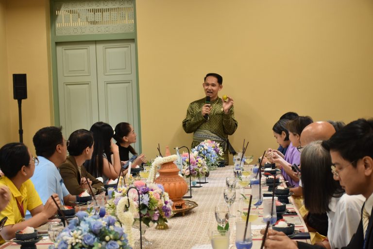 ครัวสวนดุสิต ม.สวนดุสิต จัดโครงการสืบสานทำนุบำรุงศิลปวัฒนธรรม และประเพณี (สำรับ กับข้าว หอมขจร) ข้าวแช่ (รุ่นที่ 4)