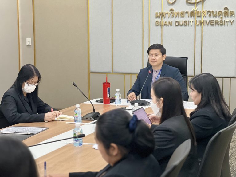 สำนักกิจการพิเศษ ม.สวนดุสิต จัดประชุมคณะกรรมการดำเนินงานการทดสอบความสามารถด้านอาหาร ครั้งที่ 3(4)/2568