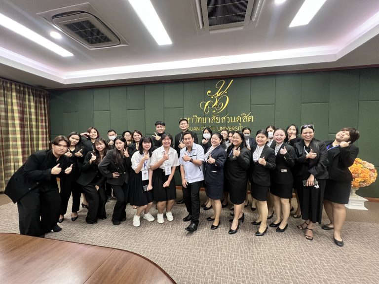 สำนักกิจการพิเศษ ม.สวนดุสิต จัดประชุมกิจกรรมการพัฒนาธุรกิจและการตลาด