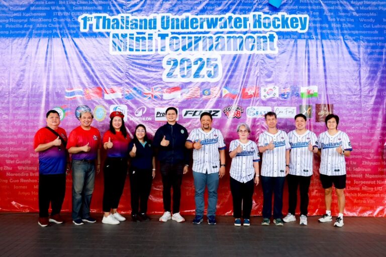 สวนดุสิตจับมือสมาคมกีฬาดำน้ำฯ ร่วมจัด “1st Thailand Underwater Hockey Mini Tournament 2025” ผลักดันกีฬาทางน้ำสู่สากล